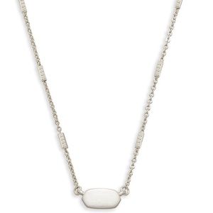 KENDRA SCOTT FERN NECKLACE